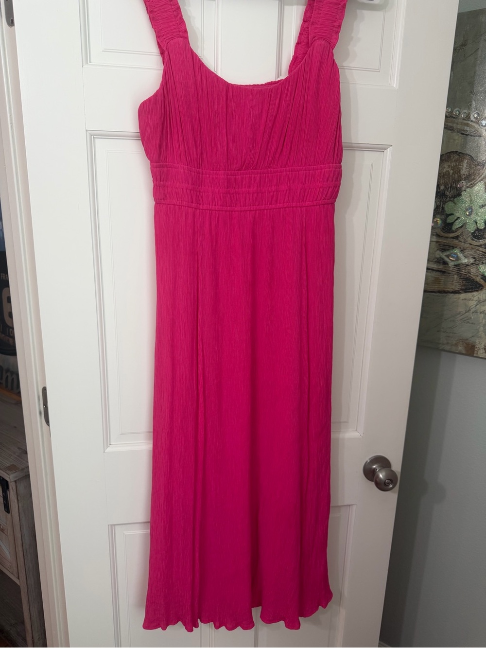 Target August Sky Women’s Hot Pink Summer Maxi Dress Large